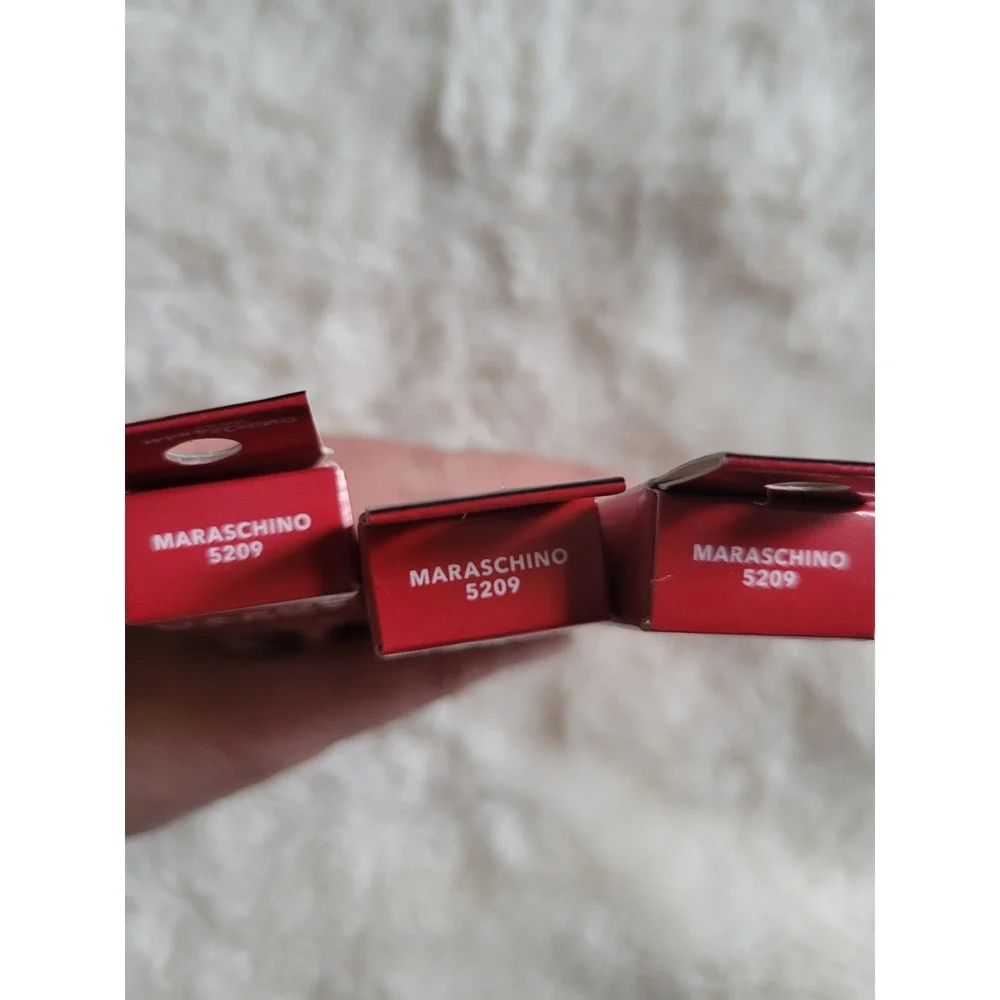 Hard Candy Lip Shine Lipstick Maraschino 5209 Lot of 3